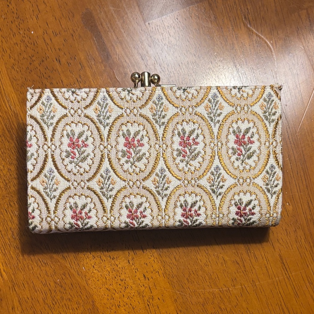 Baronet Vintage 1960s Floral Patterned wallet